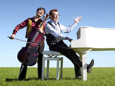 Cello and piano duo in Adelaide