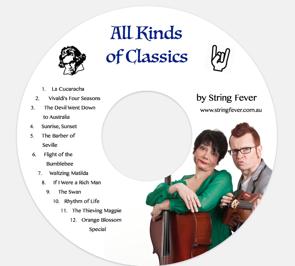 Cover image AKOC String Fever CD